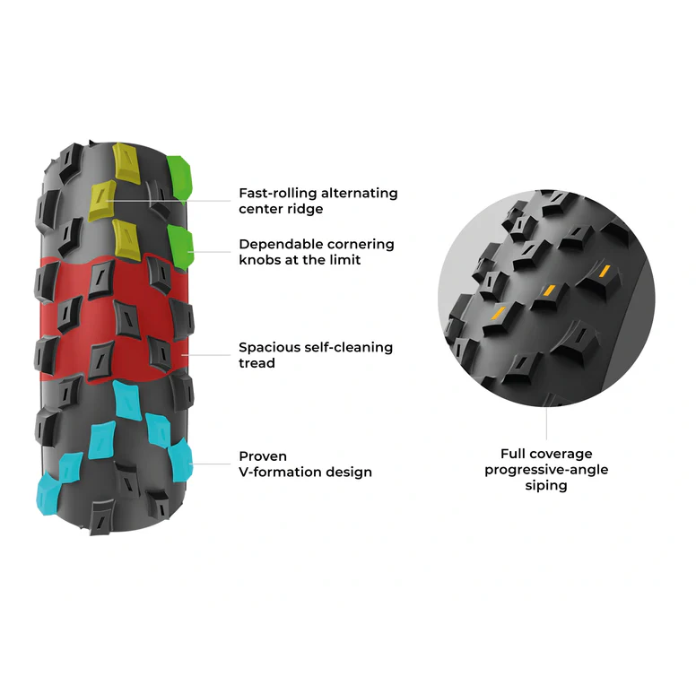 VITTORIA Barzo 27.5x2.6 XC Trail Graphene 2.0 Tubeless Ready Soft Black tire