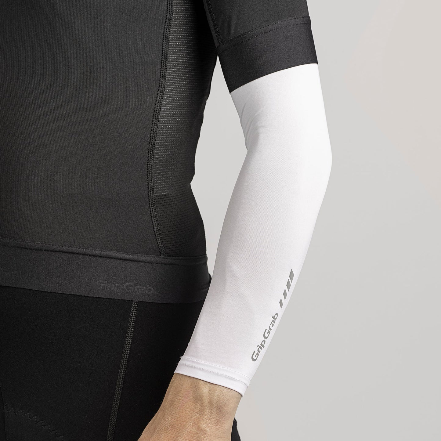 Rękawy GRIPGRAB UPF 50+ UV PROTECT białe