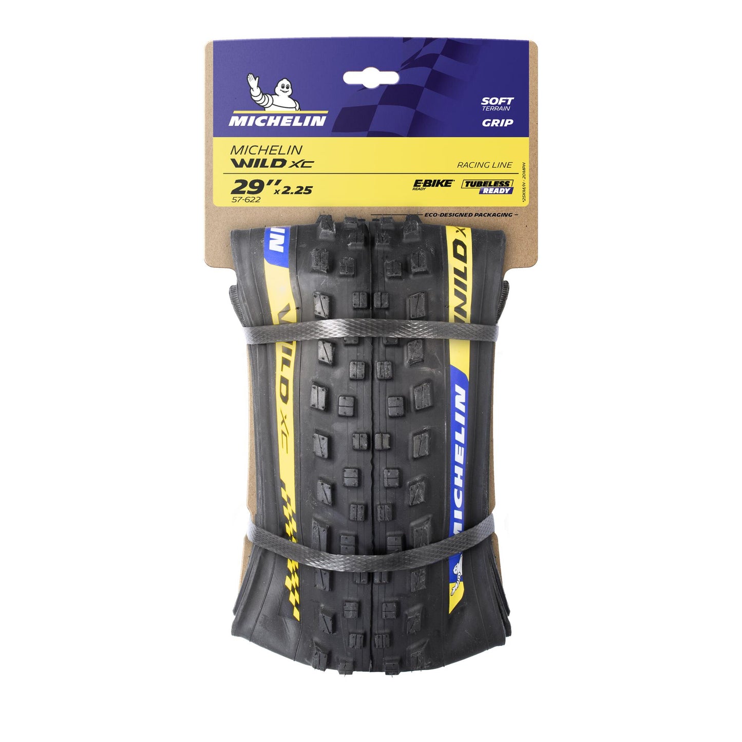 MICHELIN WILD XC Racing Line 29x2.25 Opona miękka przystosowana do jazdy bezdętkowej