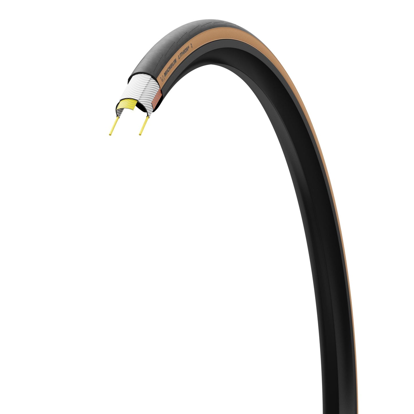 Opona MICHELIN LITHION 4 700x25 Performance Line TubeType Beige