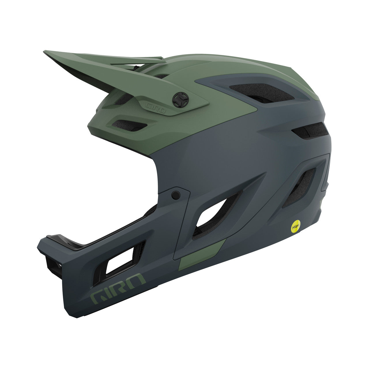 Mountain bike helmet GIRO COALITION MIPS SPHERICAL Grey/Green