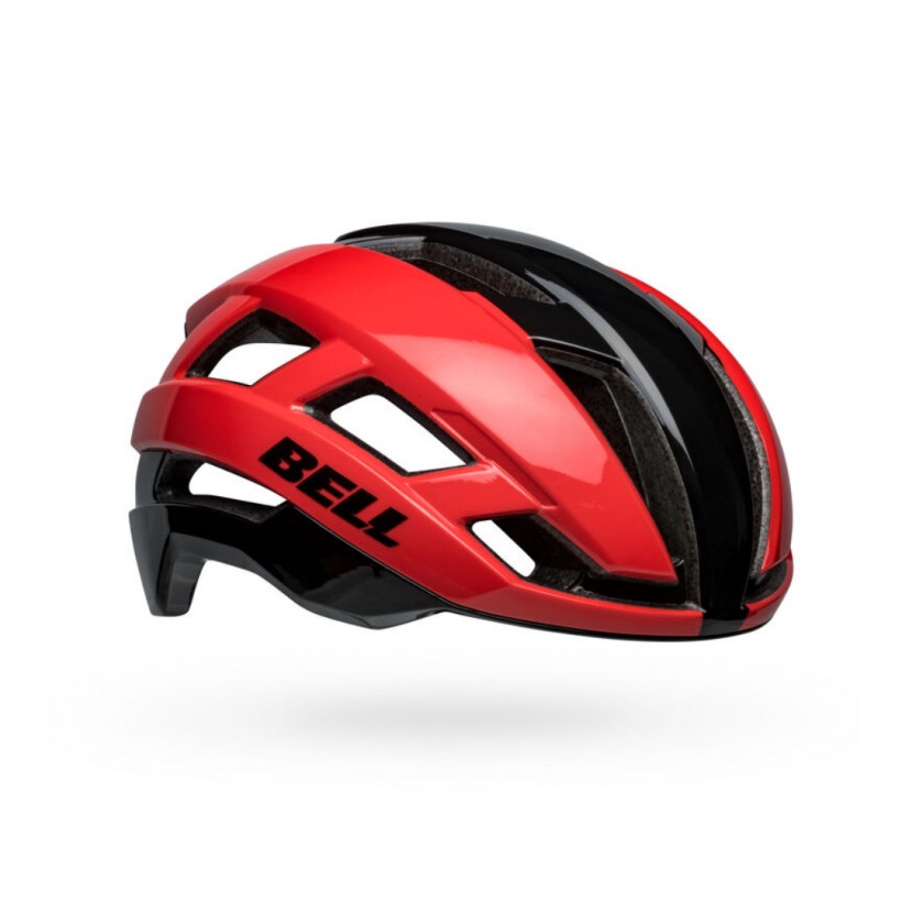 Kask szosowy BELL FALCON XR LED MIPS czerwony/czarny