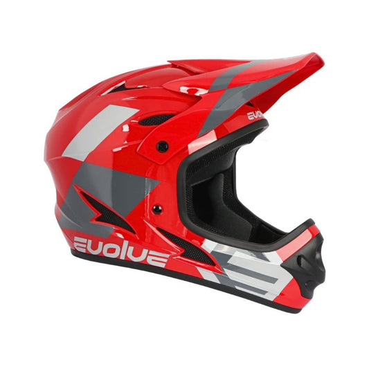 Kask Evolve Storm czerwono-szary