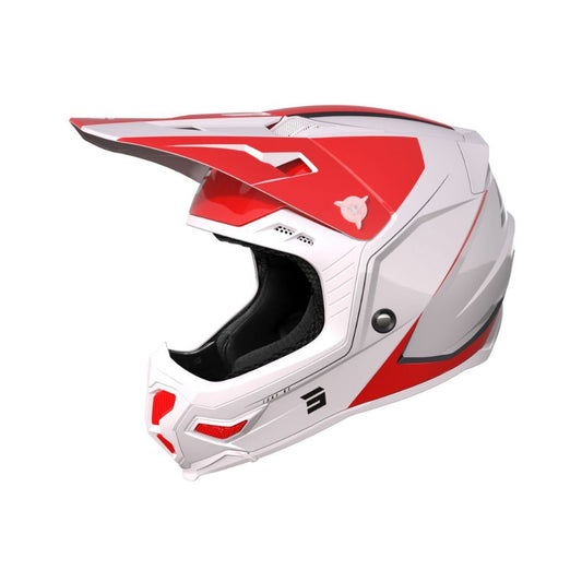 Kask BMX SHOT CORE Comp czerwony perłowy