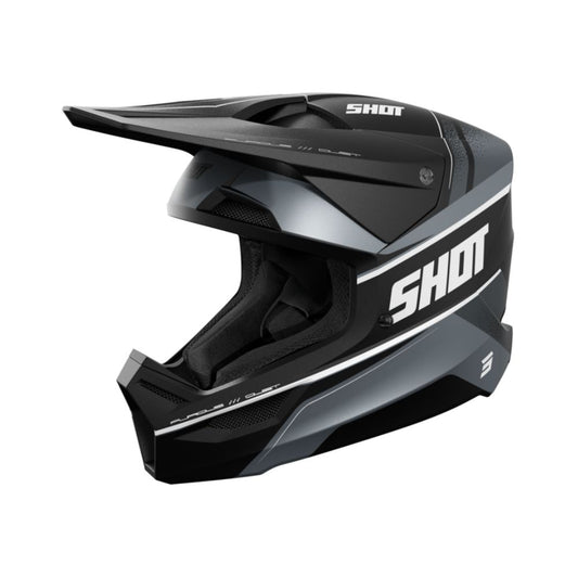 Kask BMX SHOT FURIOUS Dust Czarny Matowy