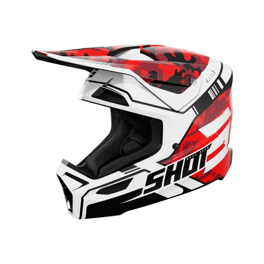 Kask BMX SHOT FURIOUS Junior Flash Red Glossy