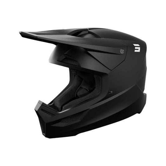 Kask BMX SHOT FURIOUS Solid Black Matt