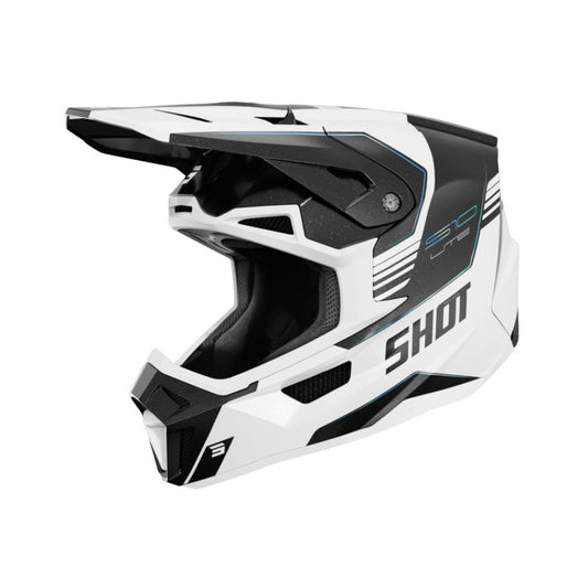 Kask BMX SHOT LITE S10 Holograficzny Perłowy