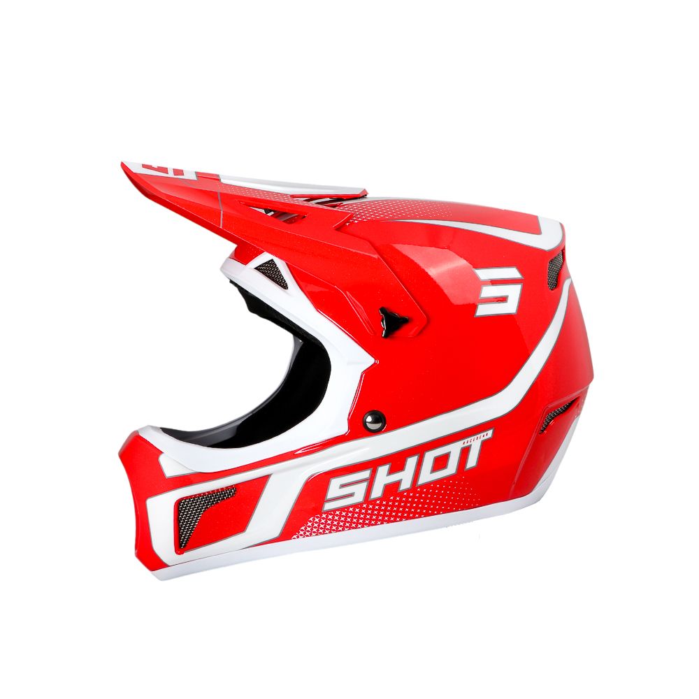 Kask BMX SHOT ROGUE Armada Red Pearly