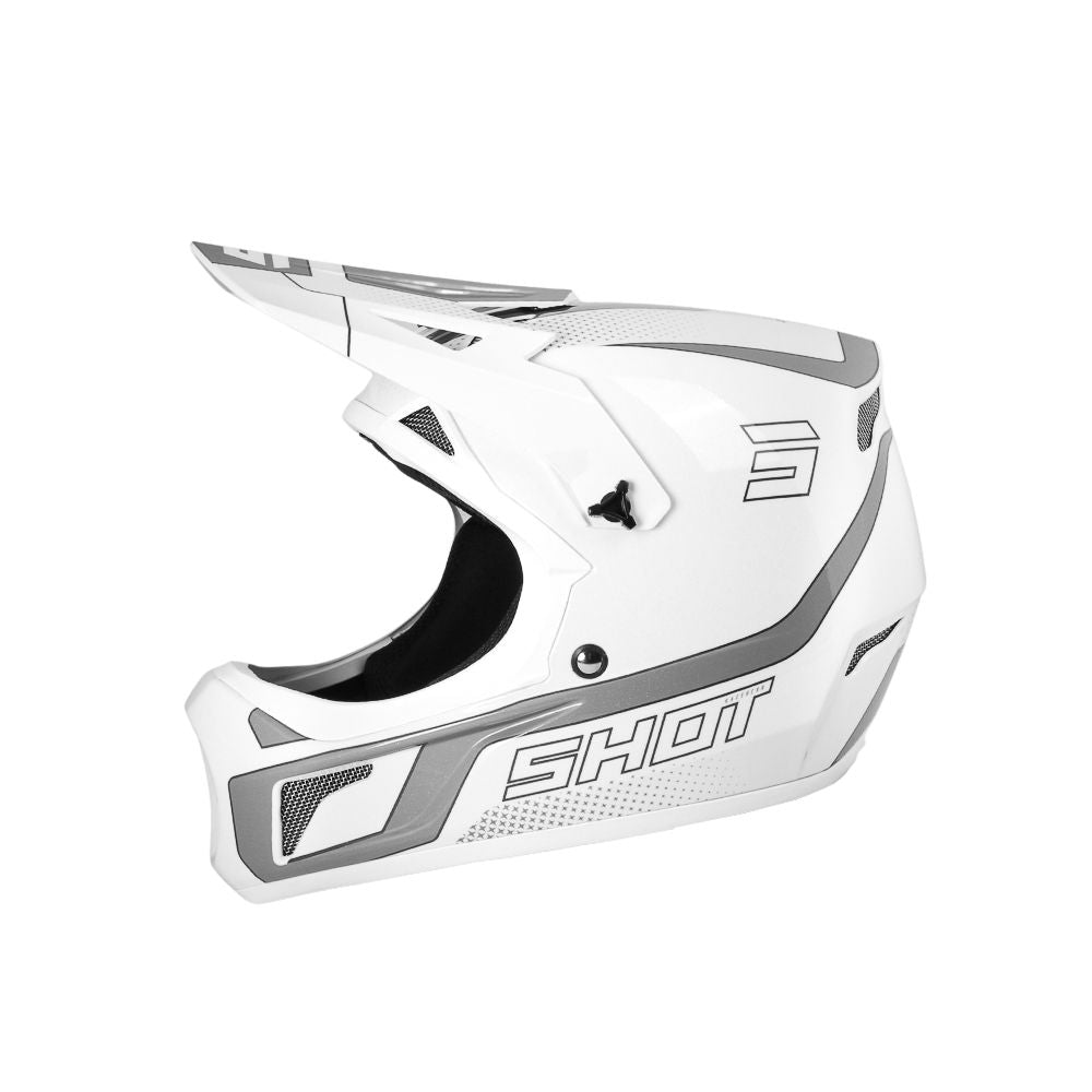 Kask BMX SHOT ROGUE Armada White Pearly