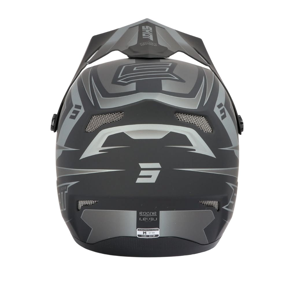 Kask BMX SHOT ROGUE Junior Level Black Matt