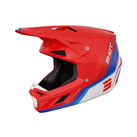 Kask BMX SHOT SPEED Atomic Red Pearly