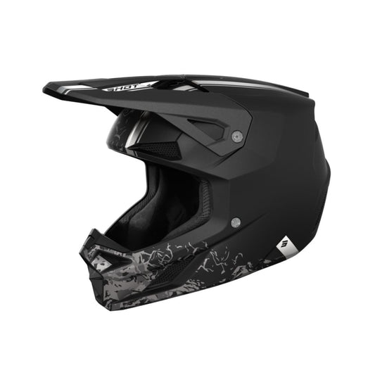 Kask BMX SHOT SPEED Battle Black Matt