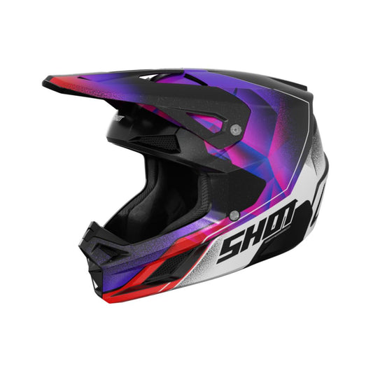 Kask BMX SHOT SPEED Olymp Purple Pearly