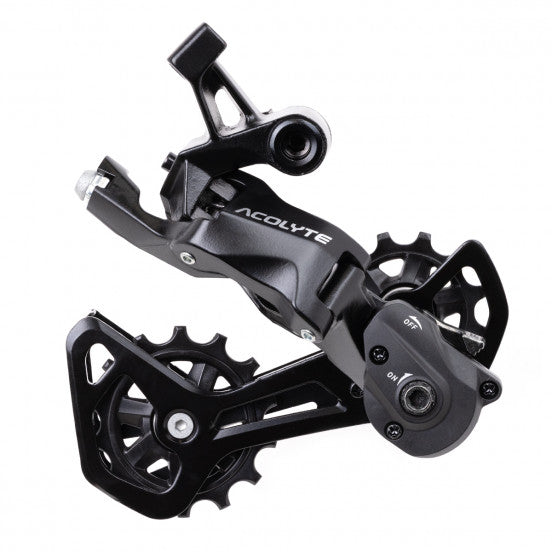 MICROSHIFT ACOLYTE V2 Rear Derailleur RD-M5185M-B 8 Speed Medium Cage Springlock
