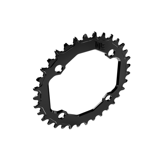 Tarcza TITLE CR1-E 12V SRAM T-Type 104 BCD Czarna