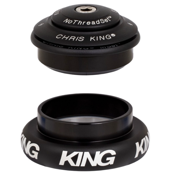 Półzintegrowany / zewnętrzny zestaw słuchawkowy CHRIS KING INSET 7 1"1/8-1.5" ZS44/EC44 Matt Black
