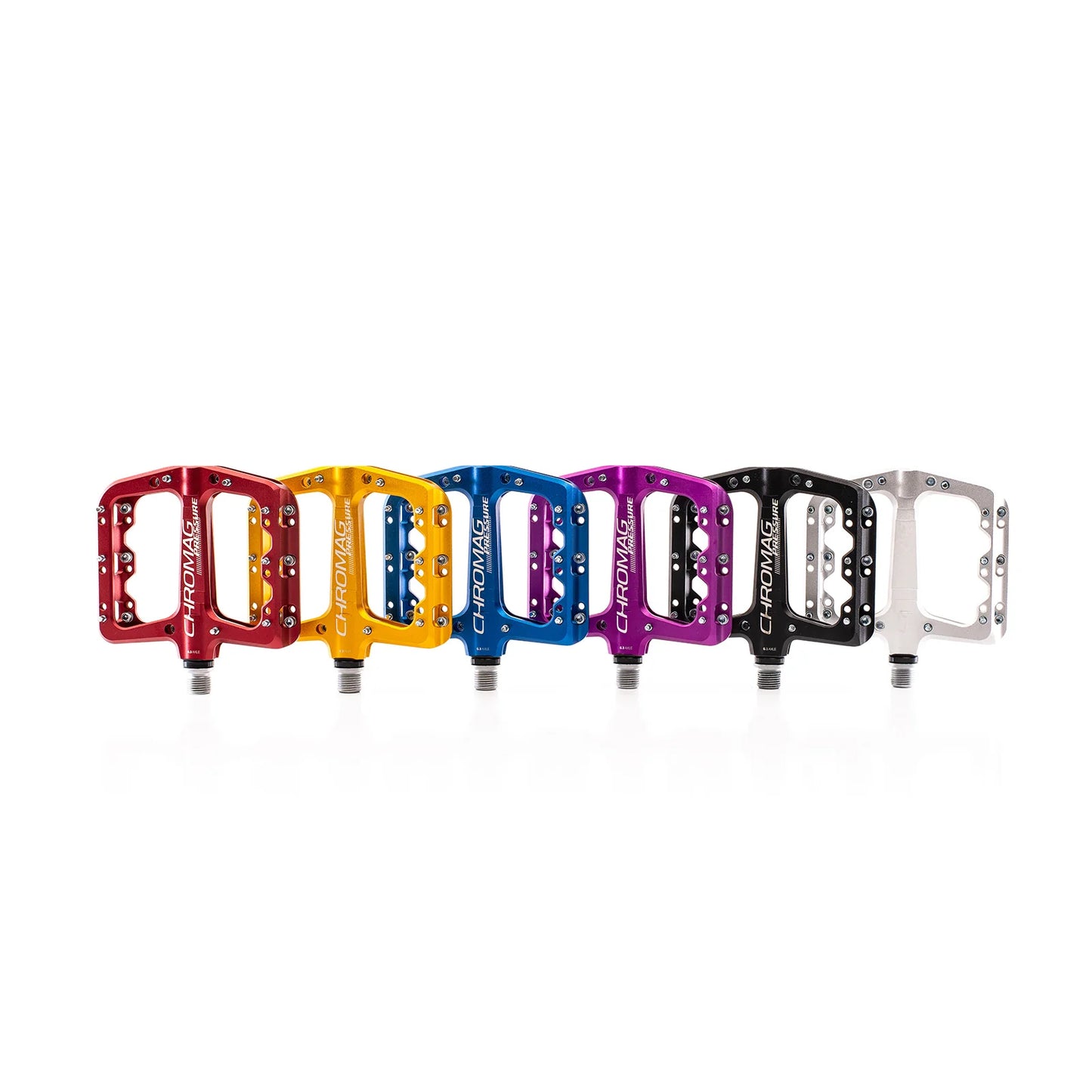 CHROMAG PRESSURE Silver flat pedals