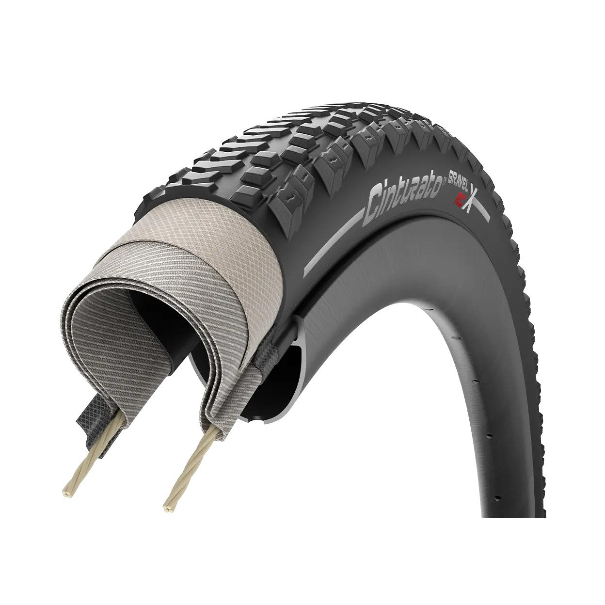 Opona PIRELLI CINTURATO RCX 700x40c Tubeless Ready Czarna