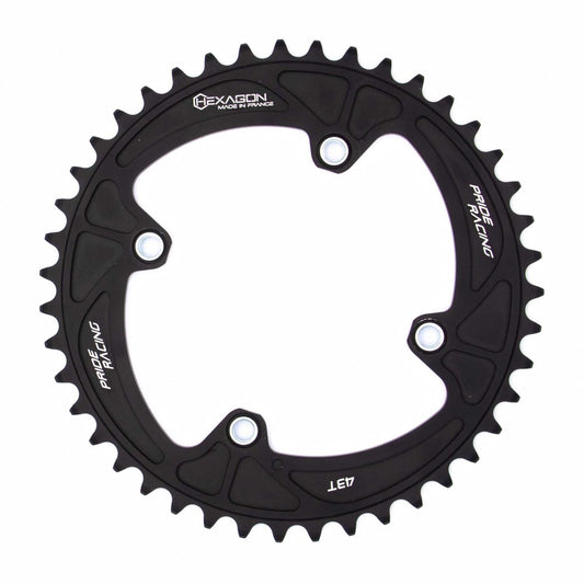 Korona PRIDE HEXAGON 4 Śruby Gwintowane Black