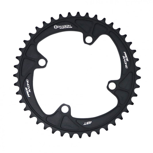Korona PRIDE HEXAGON 4 Śruby Niegwintowane Black