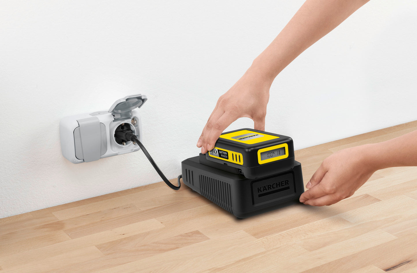 KÄRCHER Battery Power 18 V / 2.5 Ah Battery Kit + Quick Charger