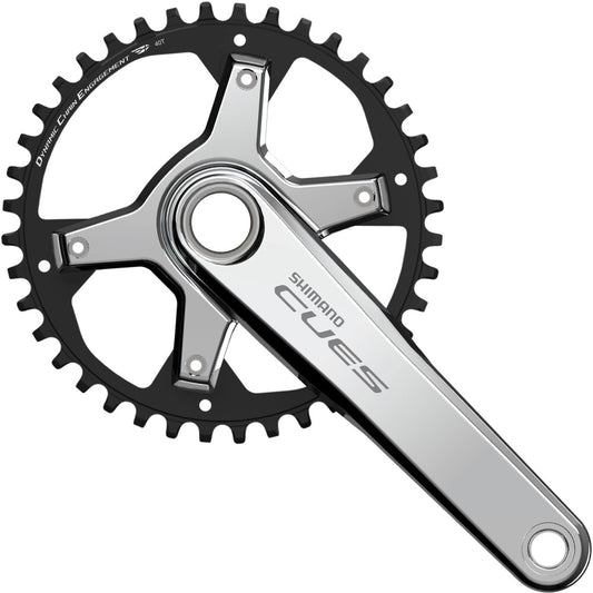 Jednorzędowa korba 9/10/11V SHIMANO CUES U6030 - edycja Polish Silver