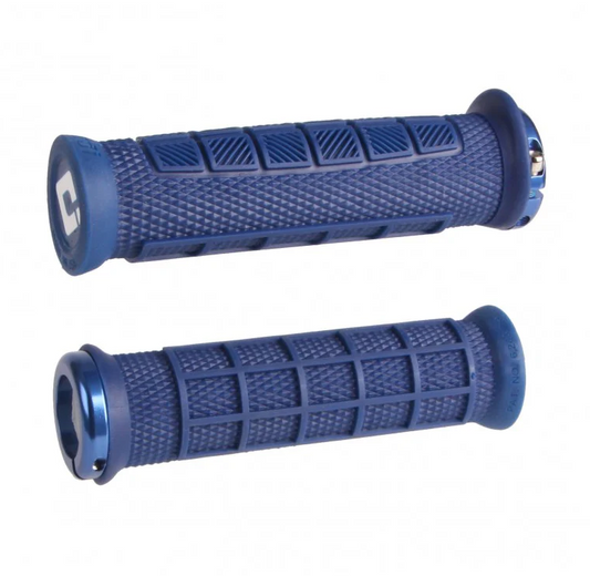 Chwyty ODI ELITE PRO V2.1 Lock-on 130 mm Niebieski
