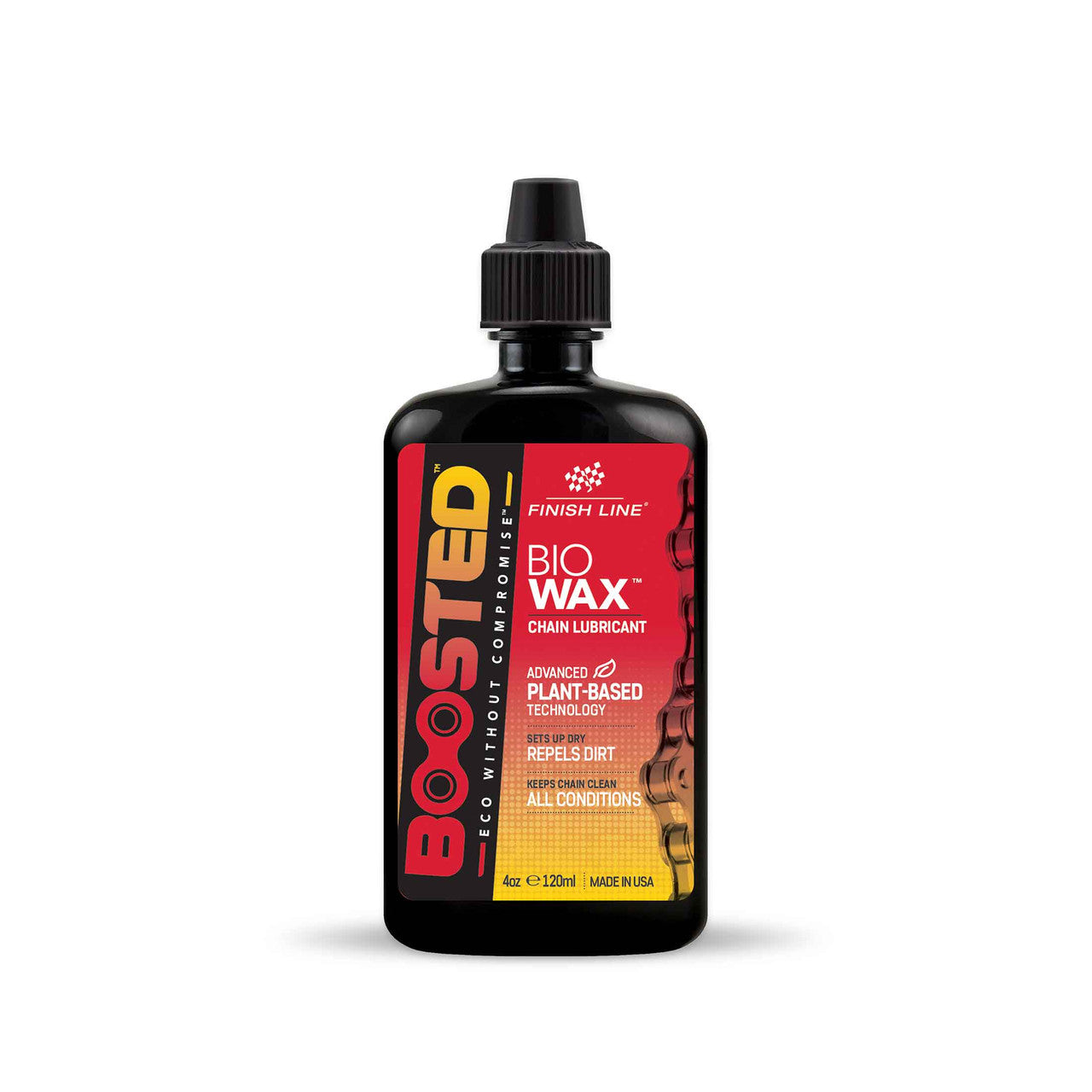 Smary do łańcuchów FINISH LINE BOOSTED™ BIO WAX (120 ml)
