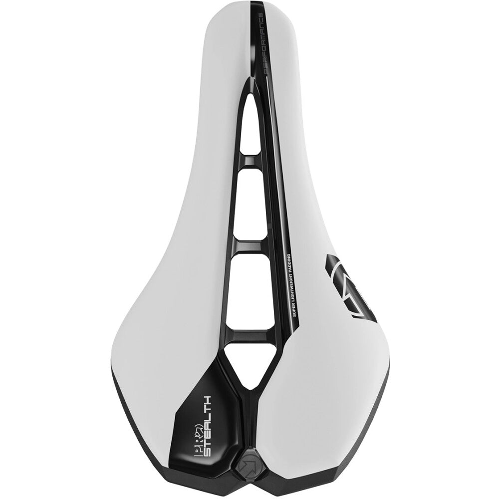 Siodełko STEALTH PERFORMANCE 142 mm PRO białe szyny ze stali nierdzewnej