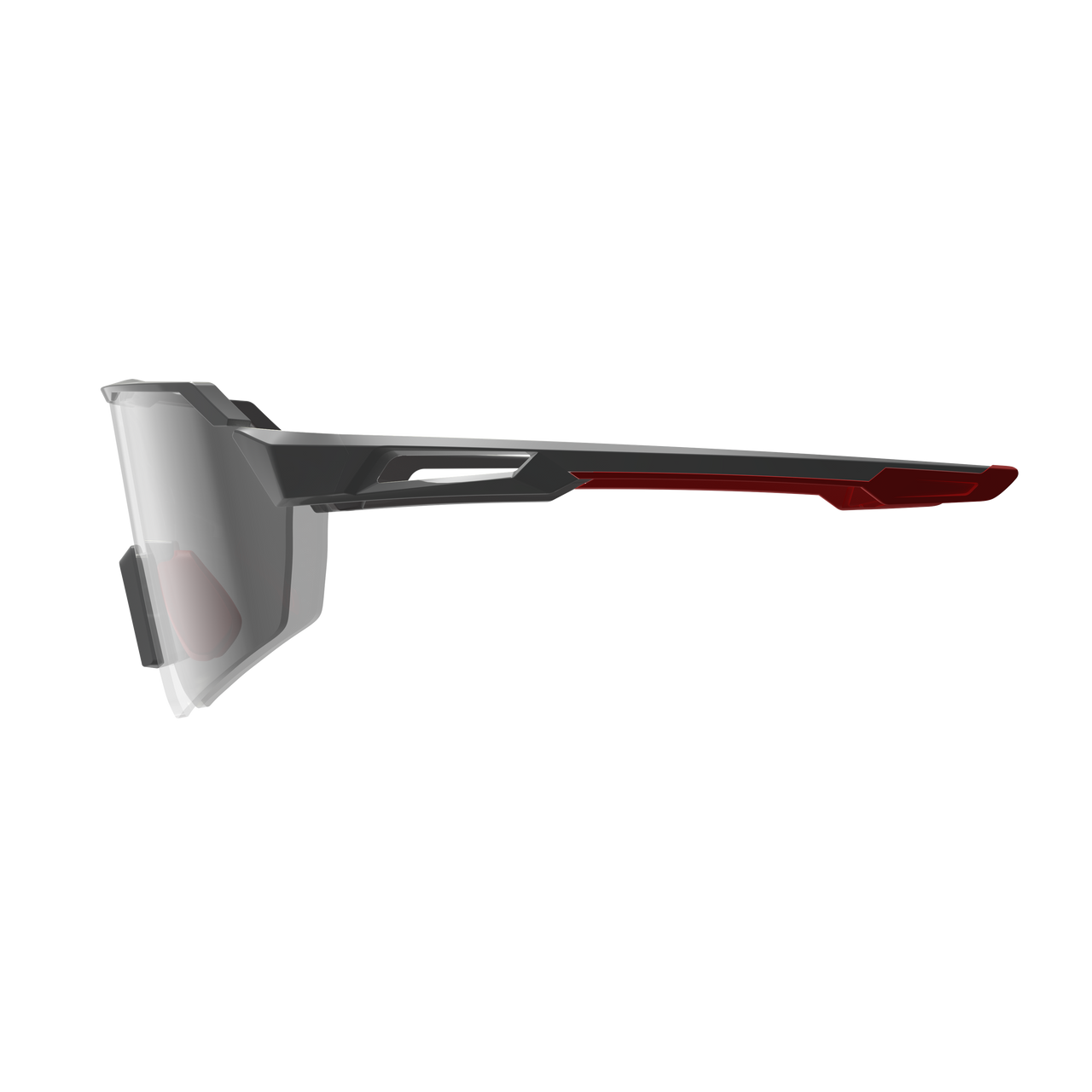 Gogle LEATT RIDEVIZ Lite Satin Grey IRIZ Silver 17VLT