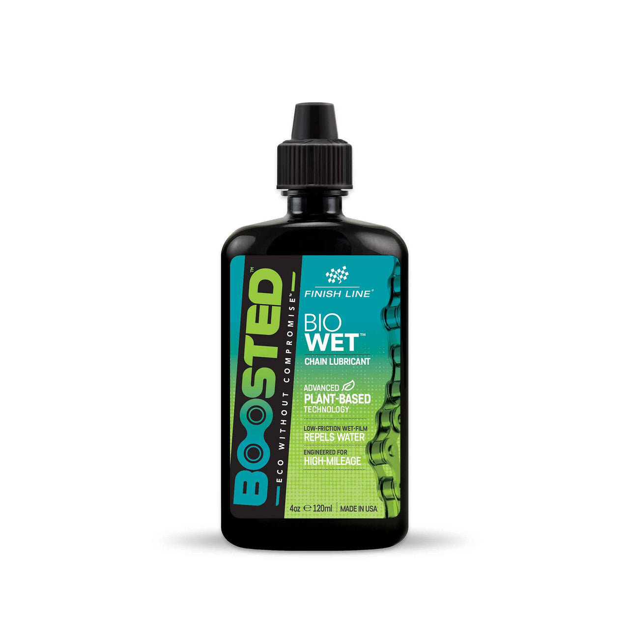 Smary do łańcuchów FINISH LINE BOOSTED™ BIO WET (120 ml)