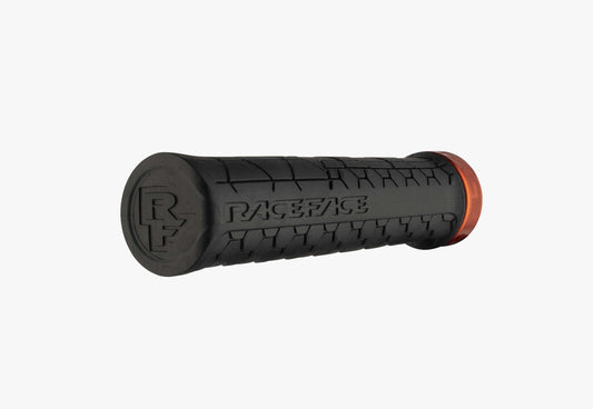 Chwyty RACE FACE GETTA Lock-On 135 mm czarny/pomarańczowy