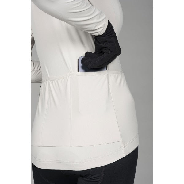 Damska koszulka z długim rękawem NORTHWAVE FAHRENHEIT szara