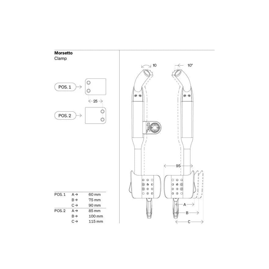 DEDA FAST PRO Hanger Extenders
