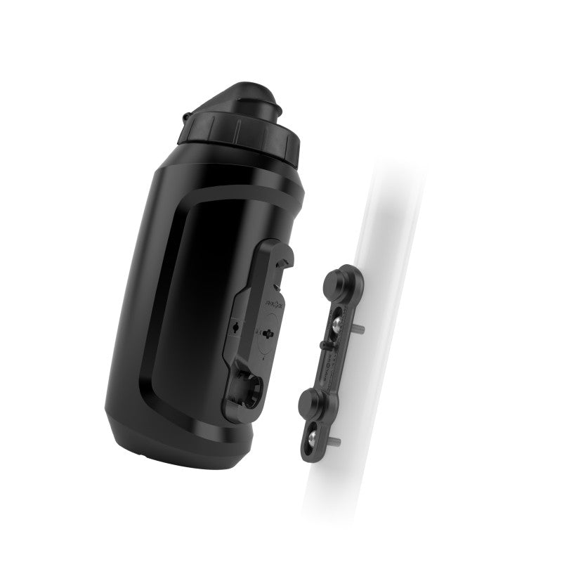 Bottle and bottle cage kit FIDLOCK TWIST COMPACT BIKE BASE 750 ml Black