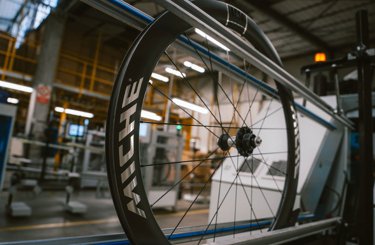 Pair of MICHE KLEOS RD DX50 Tubeless Ready (Center Lock) Team Edition wheels