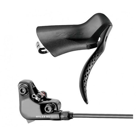 TRP HYLEX RS Flat Mount Prosta dźwignia i hydrauliczny zacisk hamulca Czarny