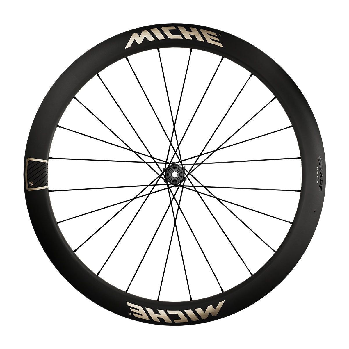 Para kół bezdętkowych MICHE GRAFF AERO 48 (centralna blokada)