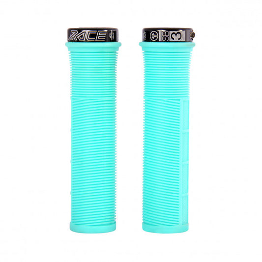 SB3 RACE EN Lock-On 130 mm Turquoise Blue Grips