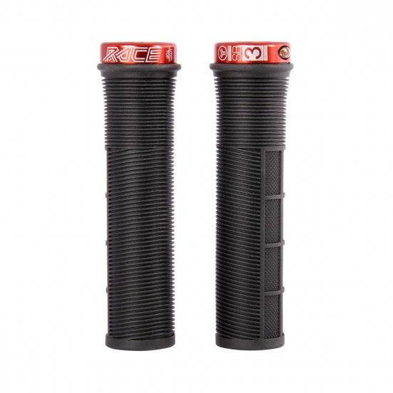 Chwyty SB3 RACE PL Lock-On 130 mm czarny/czerwony