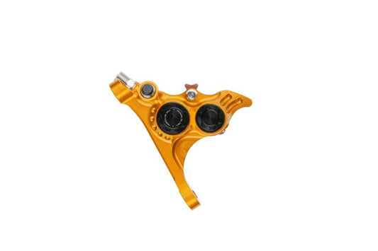 HOPE RX4+ SL FMF (+20) 70mm 4-tłoczkowy zacisk hamulca przedniego Mineral Orange