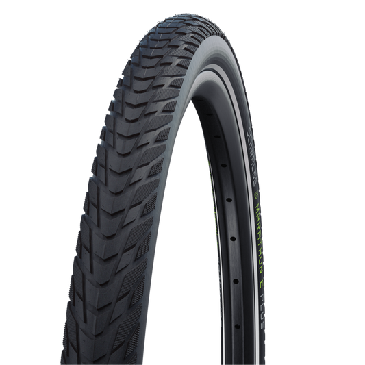 SCHWALBE MARATHON E-PLUS Wired ADDIX Smart DualGuard 27.5x2.00 Opona miękka przystosowana do zastosowania bezdętkowego