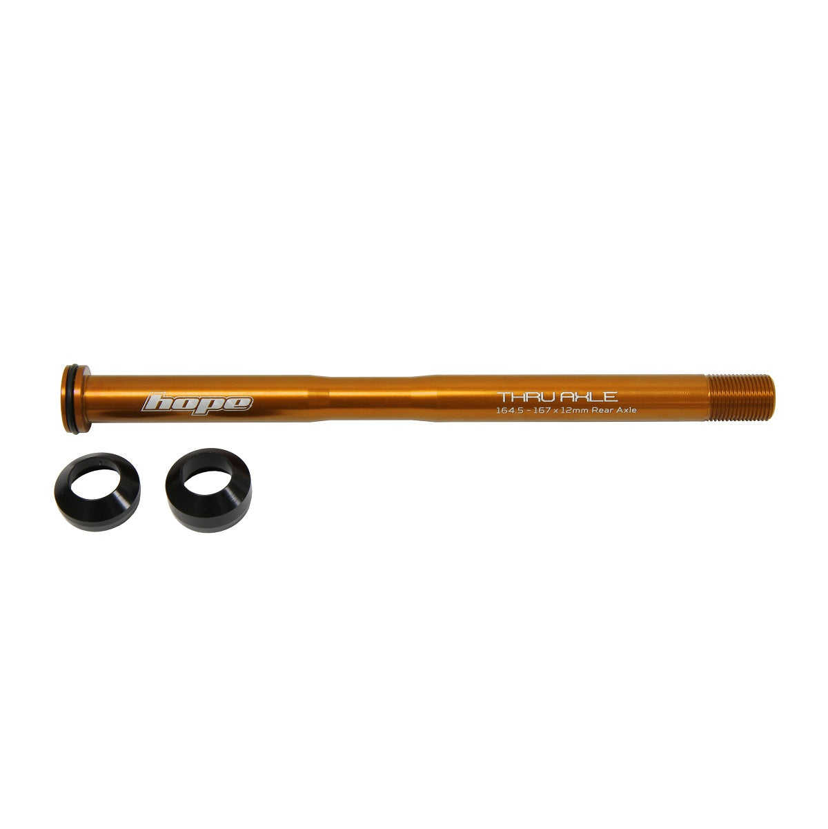 Oś tylnego koła HOPE 164.5-167mm #HTAR167 Pomarańczowy