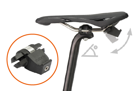 Torba pod siodło VAUDE TRAILSADDLE L 10,5 L czarny/zielony