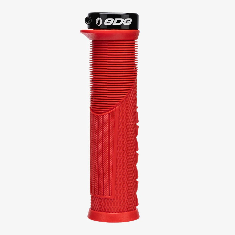 Uchwyty SDG OPEN CORE THRICE 136 mm czerwone