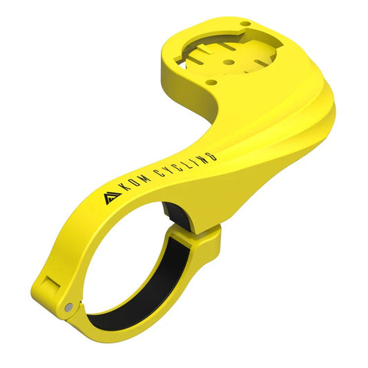 Handlebar holder for GARMIN KOM CYCLING GPS Yellow