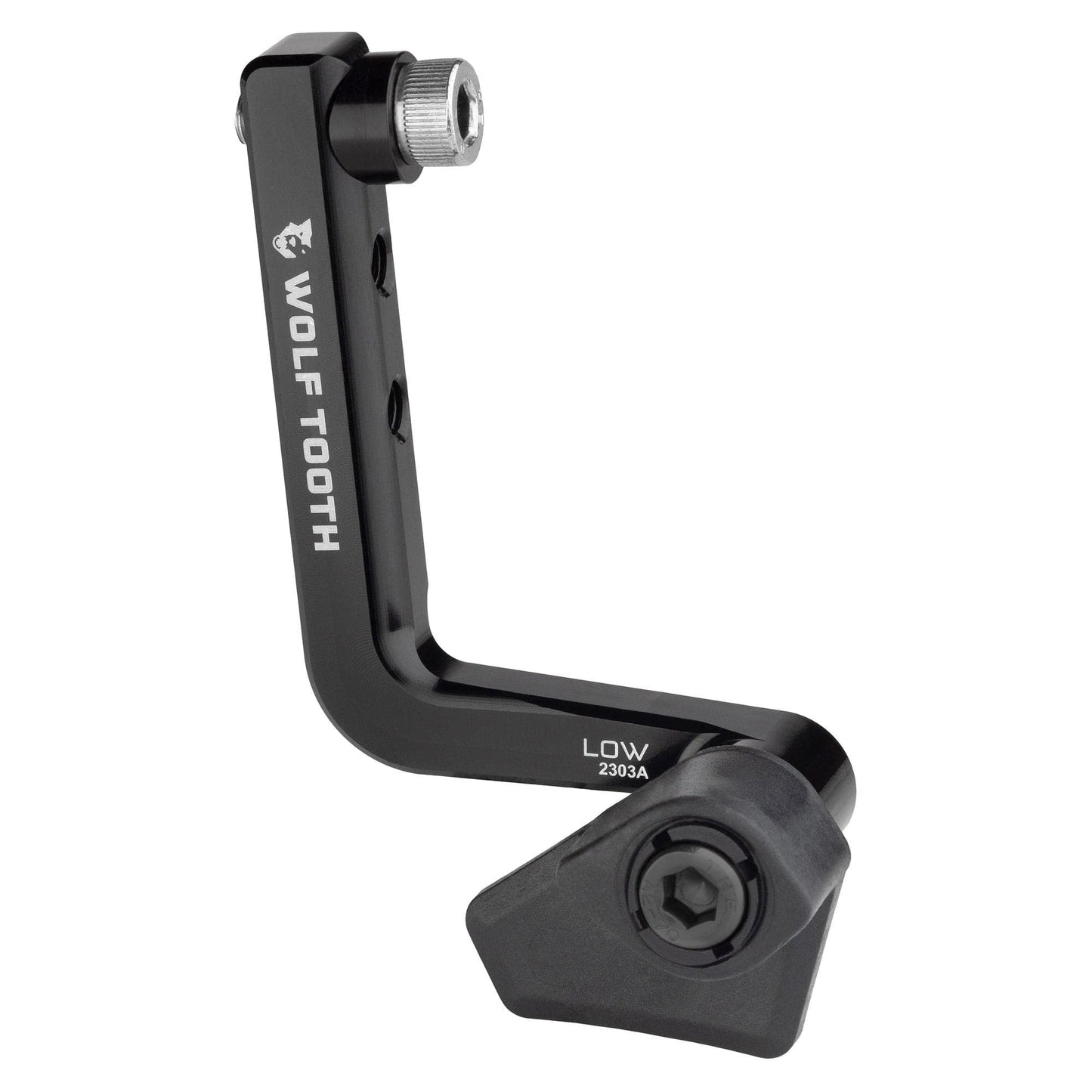 Prowadnica łańcucha WOLFTOOTH AERO Low Sweep z mocowaniem lutowanym