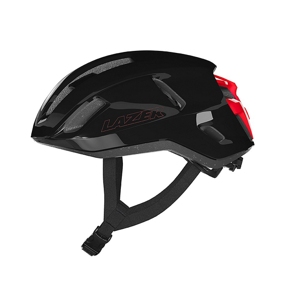 Kask szosowy LAZER SPHERE KINETICORE czarny/czerwony