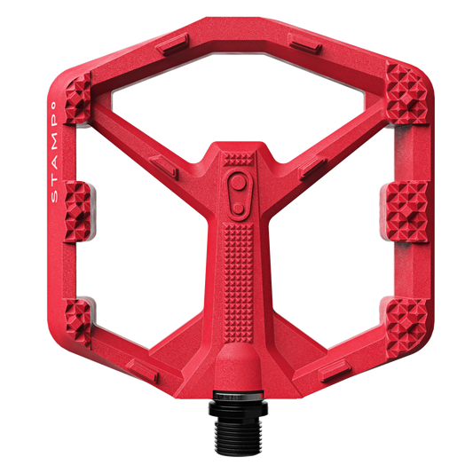 Płaskie pedały CRANKBROTHERS STAMP 0 Large Red